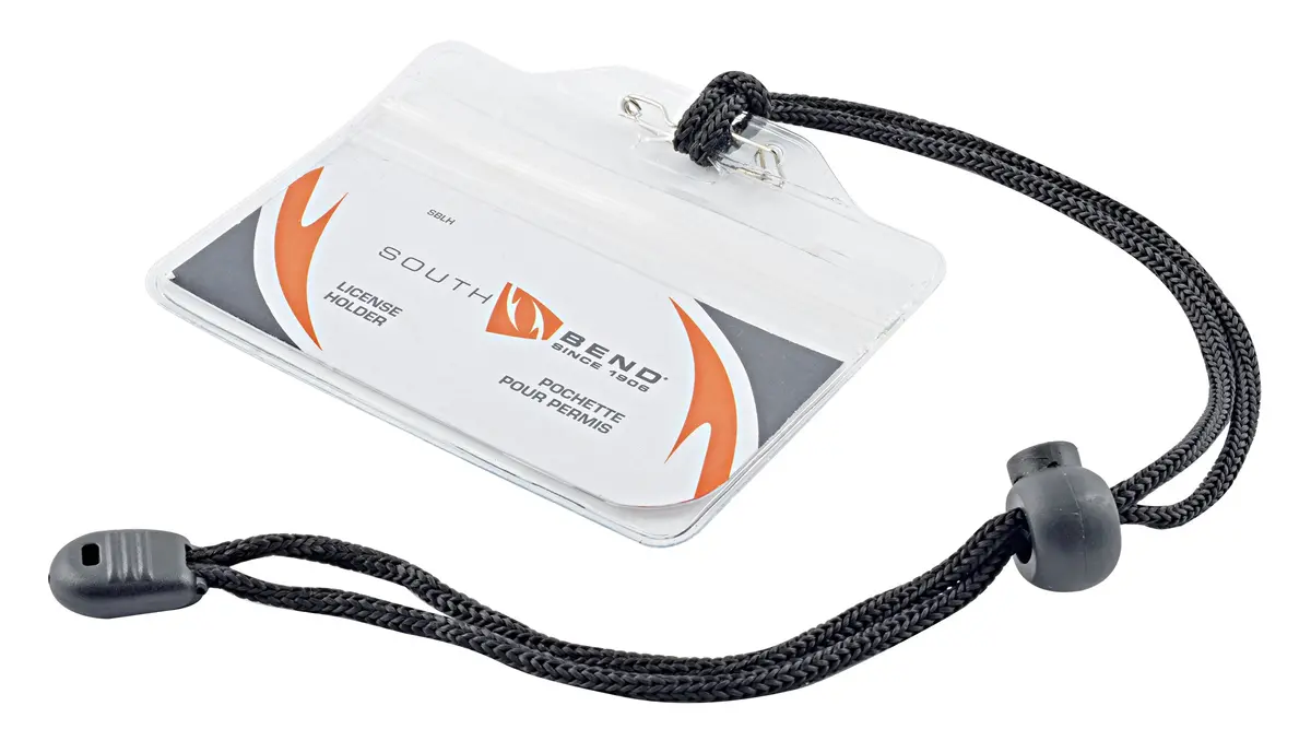 Clear License Holder With Lanyard 1
