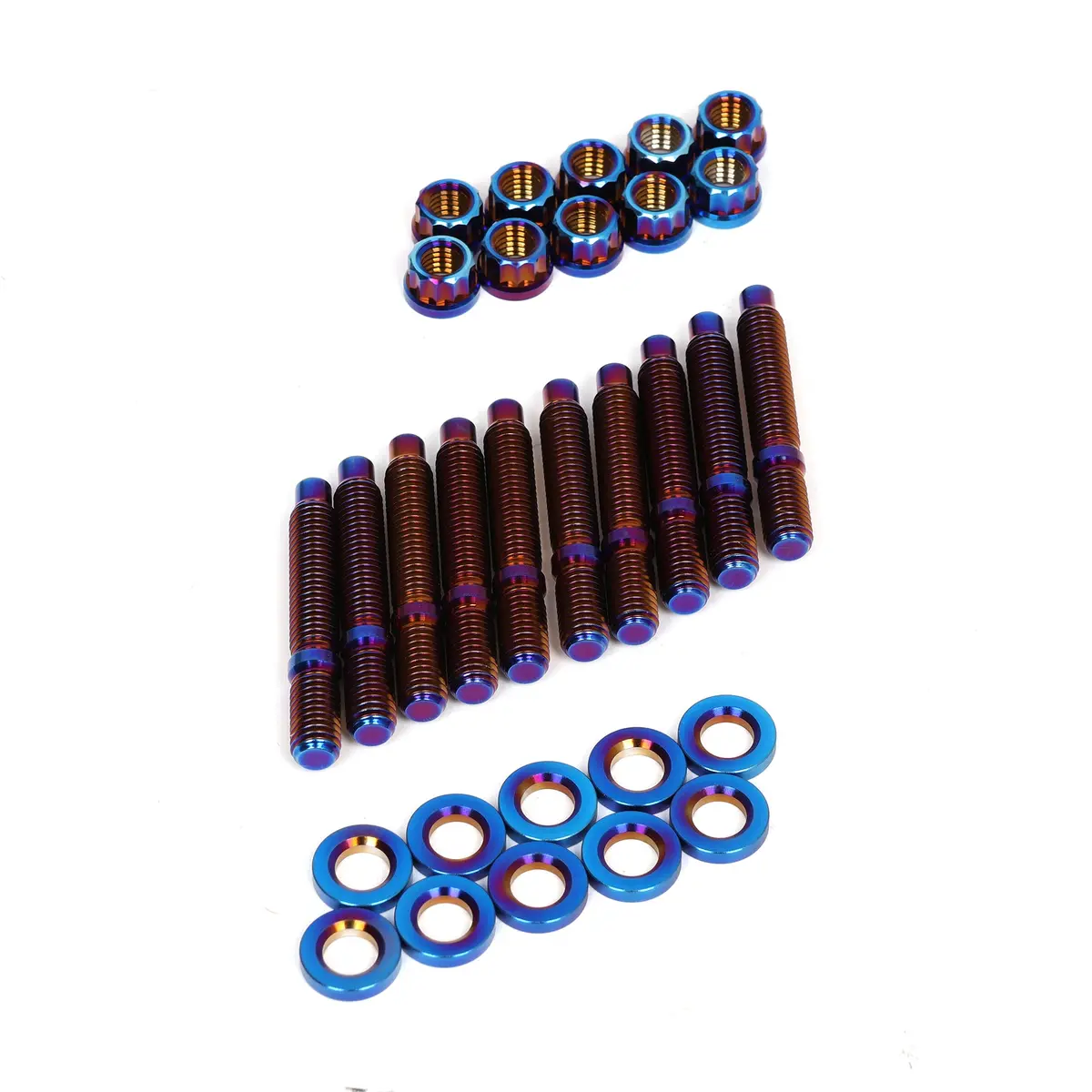 Speedfactory B/D/F/H/J Series Titanium Manifold Stud Kit 1
