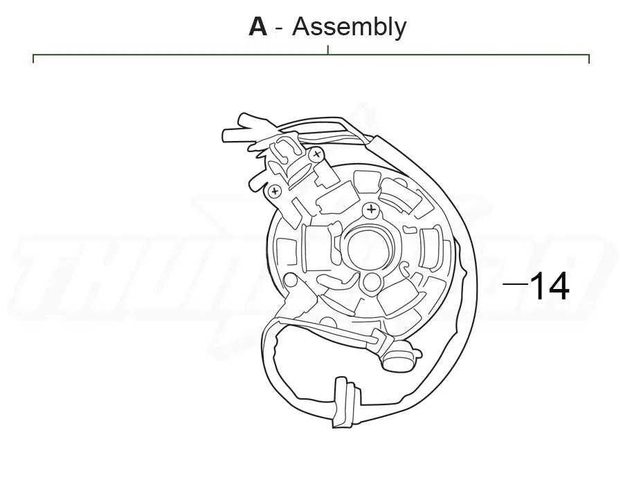 5120 | Stator | Atv250 1
