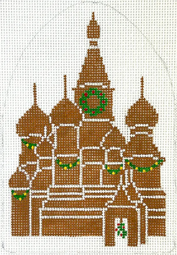 Xm-167 Gingerbread Monument - St. Basil's Cathedral 1