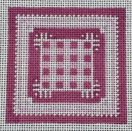 Ta6203p Monogram Square - Pink 1
