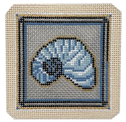 Ta912 Blue Sea Shell 1
