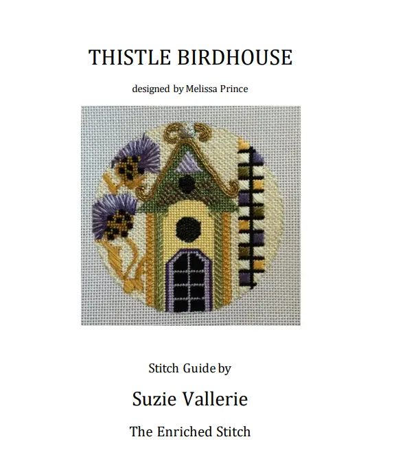 A142 Thistle Birdhouse Stitch Guide 1