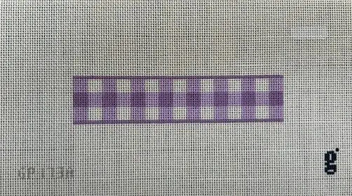 Gp173a - Gingham Fob - Lavender 1