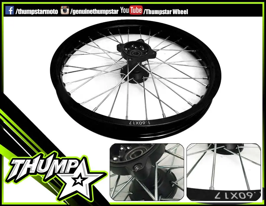 7627 | Wheel | 17" | Front | Steel | Black 1