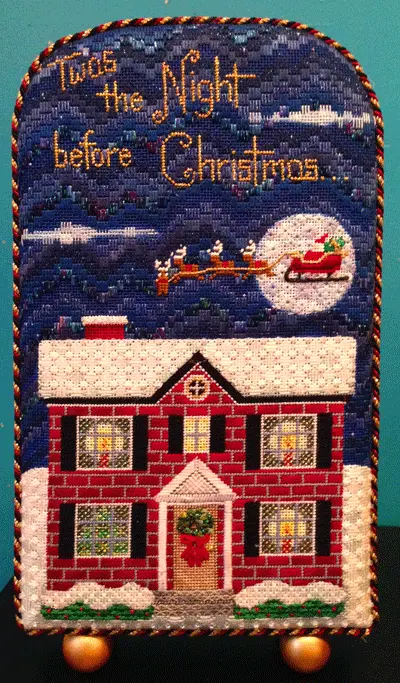 'Twas The Night Before Christmas Stitch Guide 1