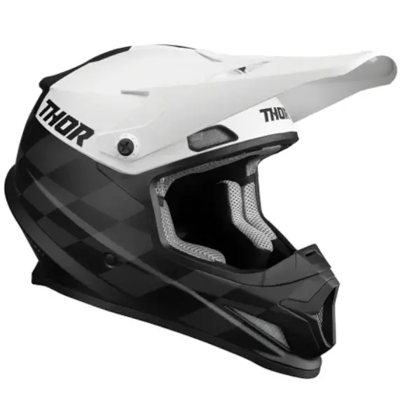 Helmet - Thor- Blk/Wht | Med 1