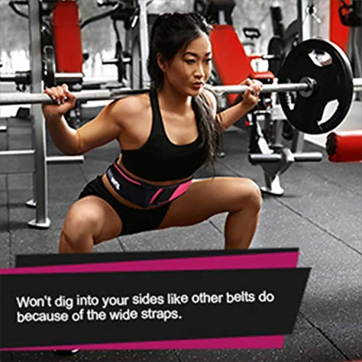 Weight Lifting Gym Fitness Deadlift Squat Workout Pull Up Belt 6