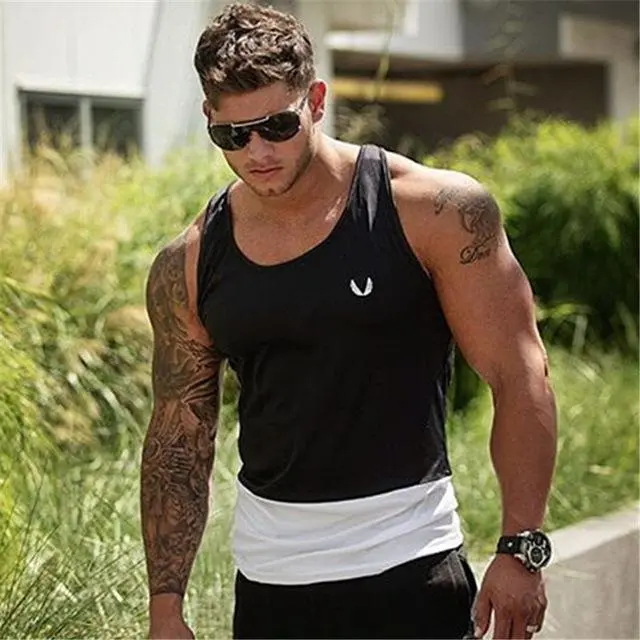 Men's Bodybuilding Tank Workout T-Shirts 1