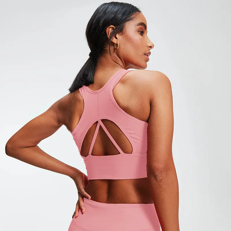 Yoga Fitness Back Vest Sports Underwear 4