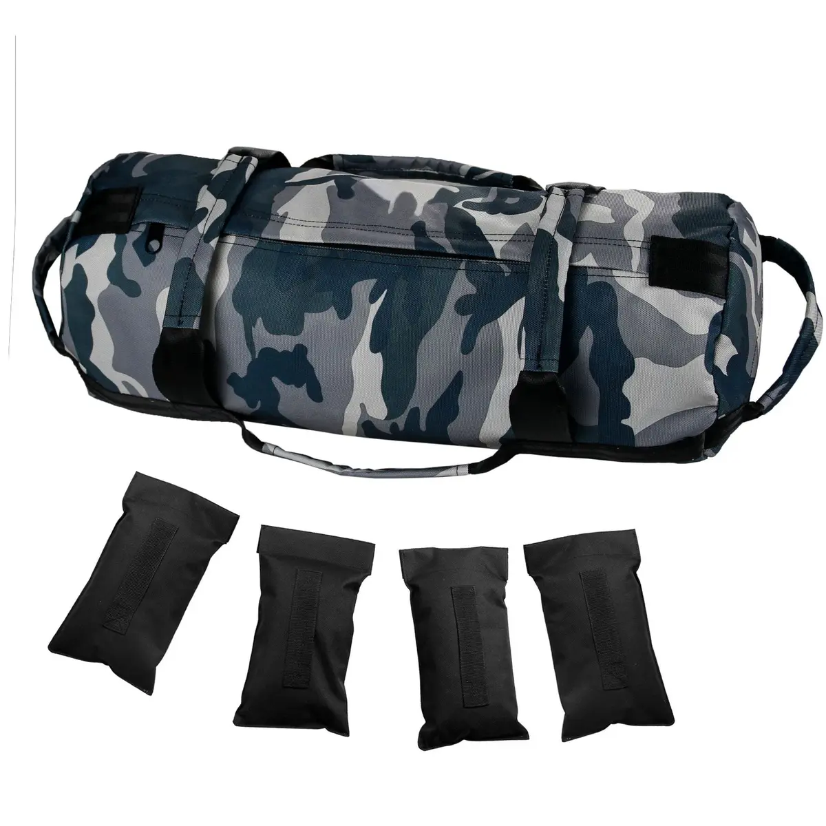Camouflage Sports Fitness Weightlifting Bag 2