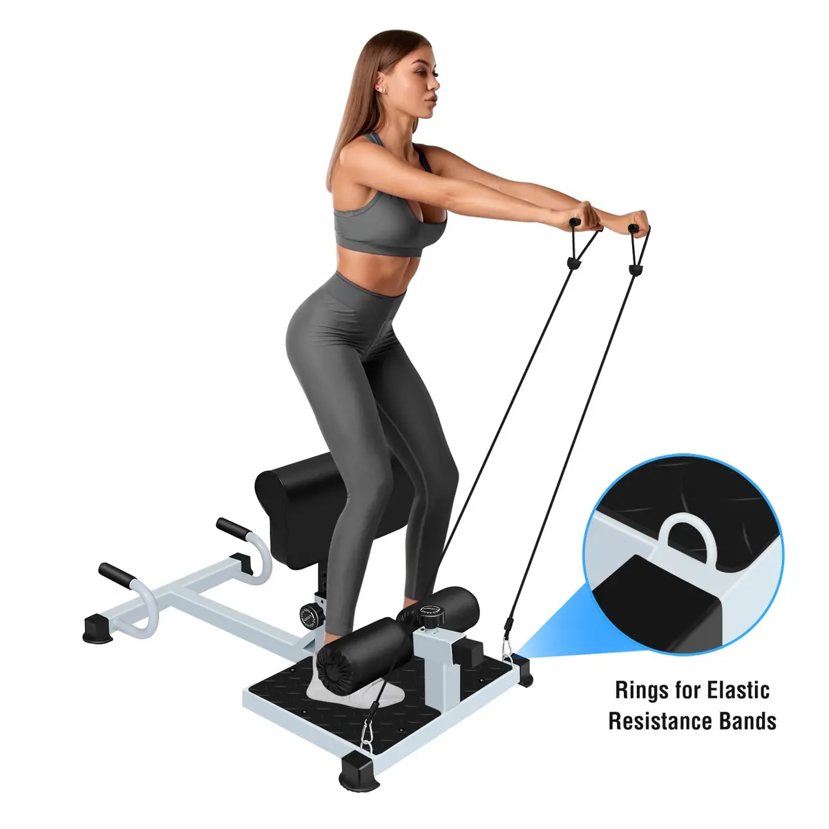 Squat Bench Workout Station Leg Exercise Machine 1