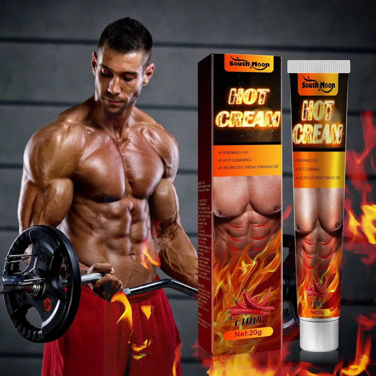Men & Women Hot Cream Fat Burner Abdominal Muscle Cream 1