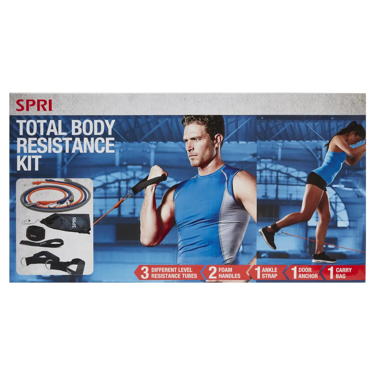 Exercise Resistance Tube Kit 1