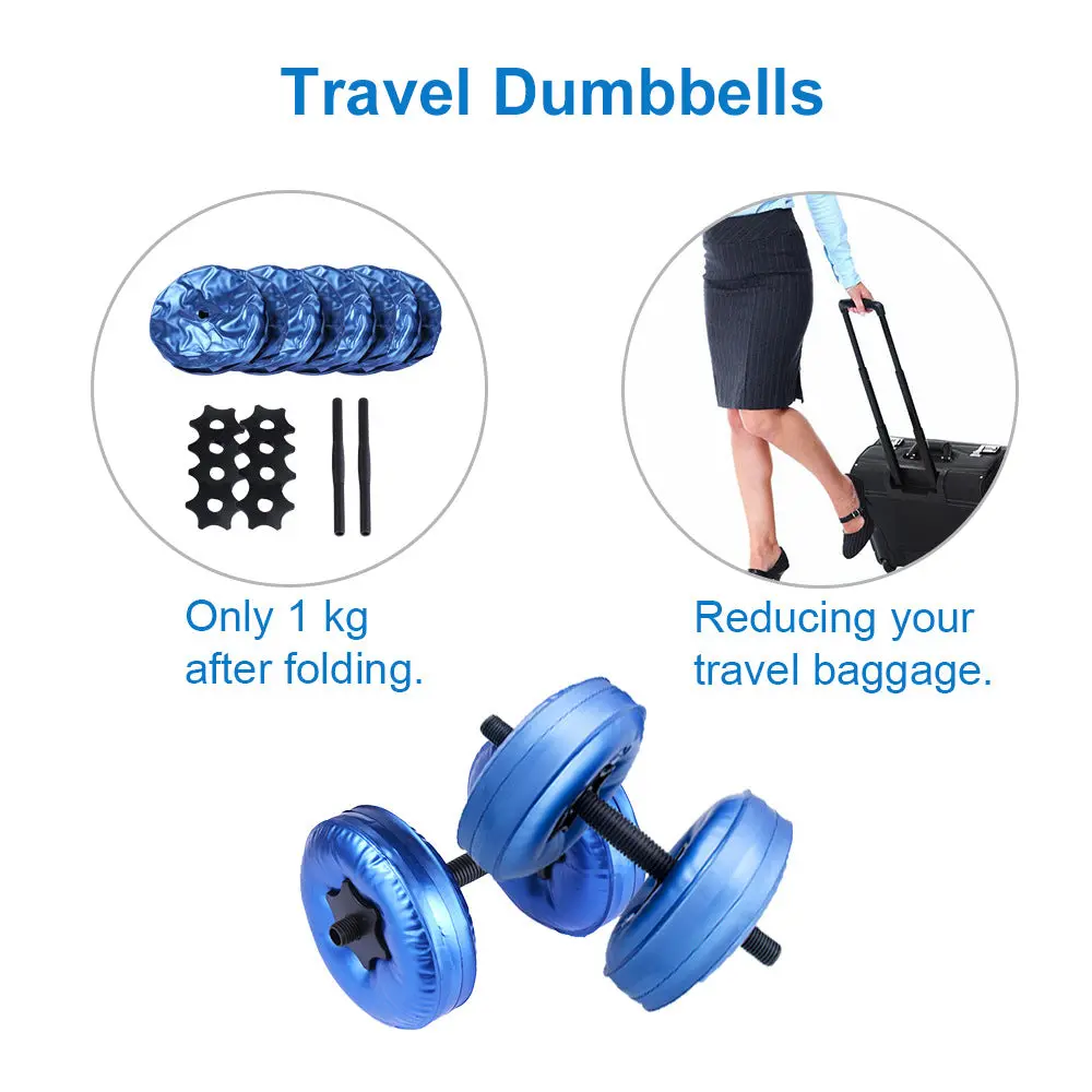 Water Filled Dumbbells 1