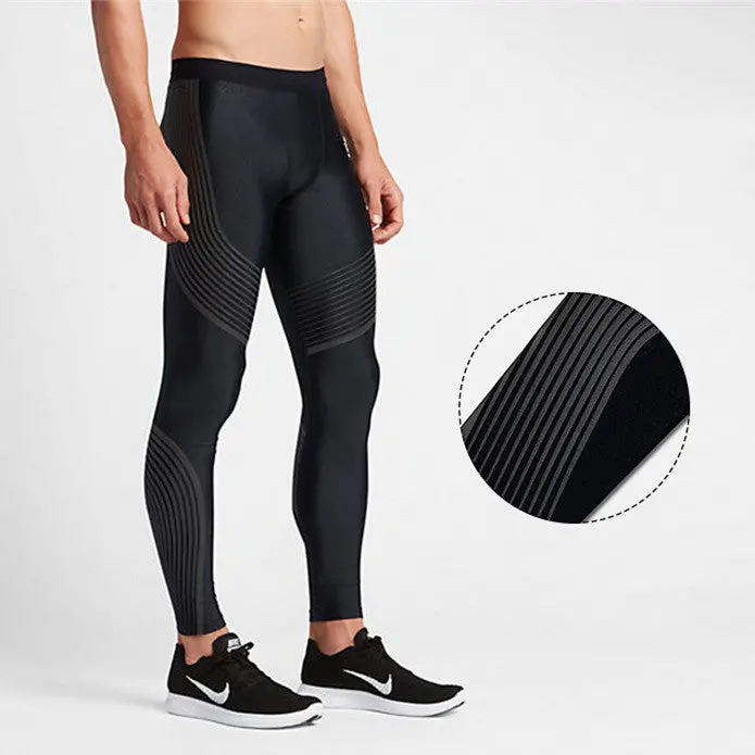 Men's Quick Dry Running Training Tights 1
