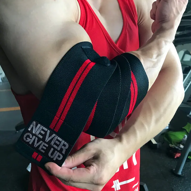 Elbow Wraps Elastic Straps Brace Support Protector 3