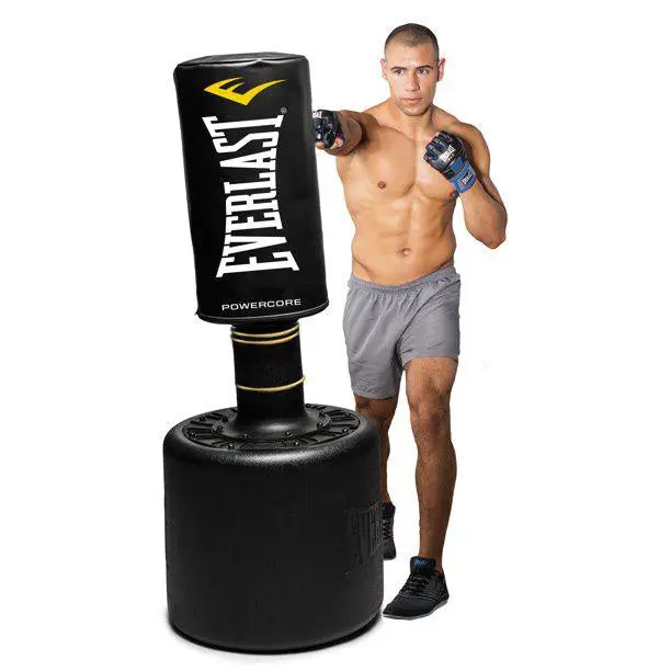 Powercore Free Standing Rounded Heavy Duty Fitness Training Bag 1