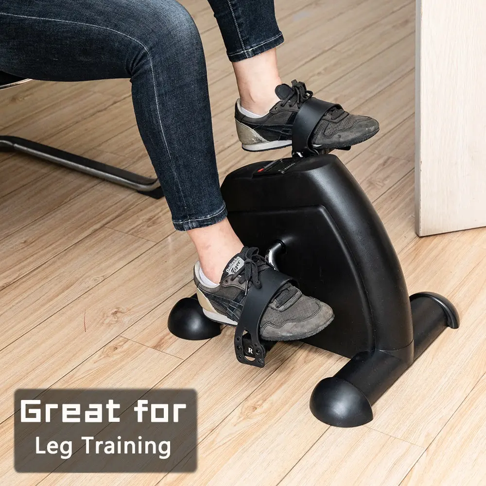 Portable Mini Exercise Bike Cycle Hand Foot Pedal Lcd Display 1