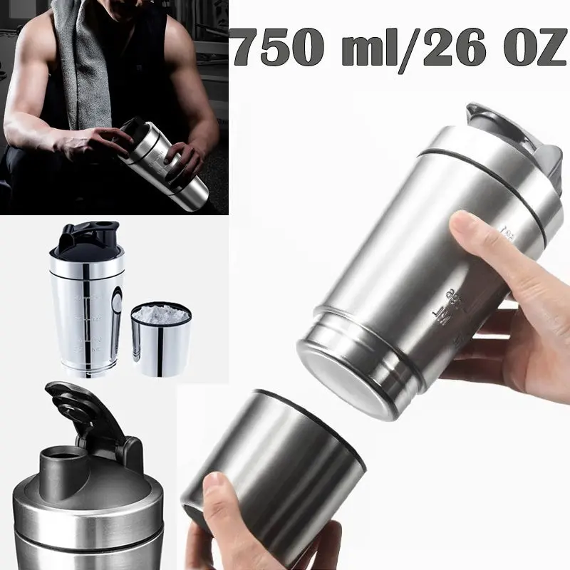 Detachable Sports Whey Protein Powder Shaker 1