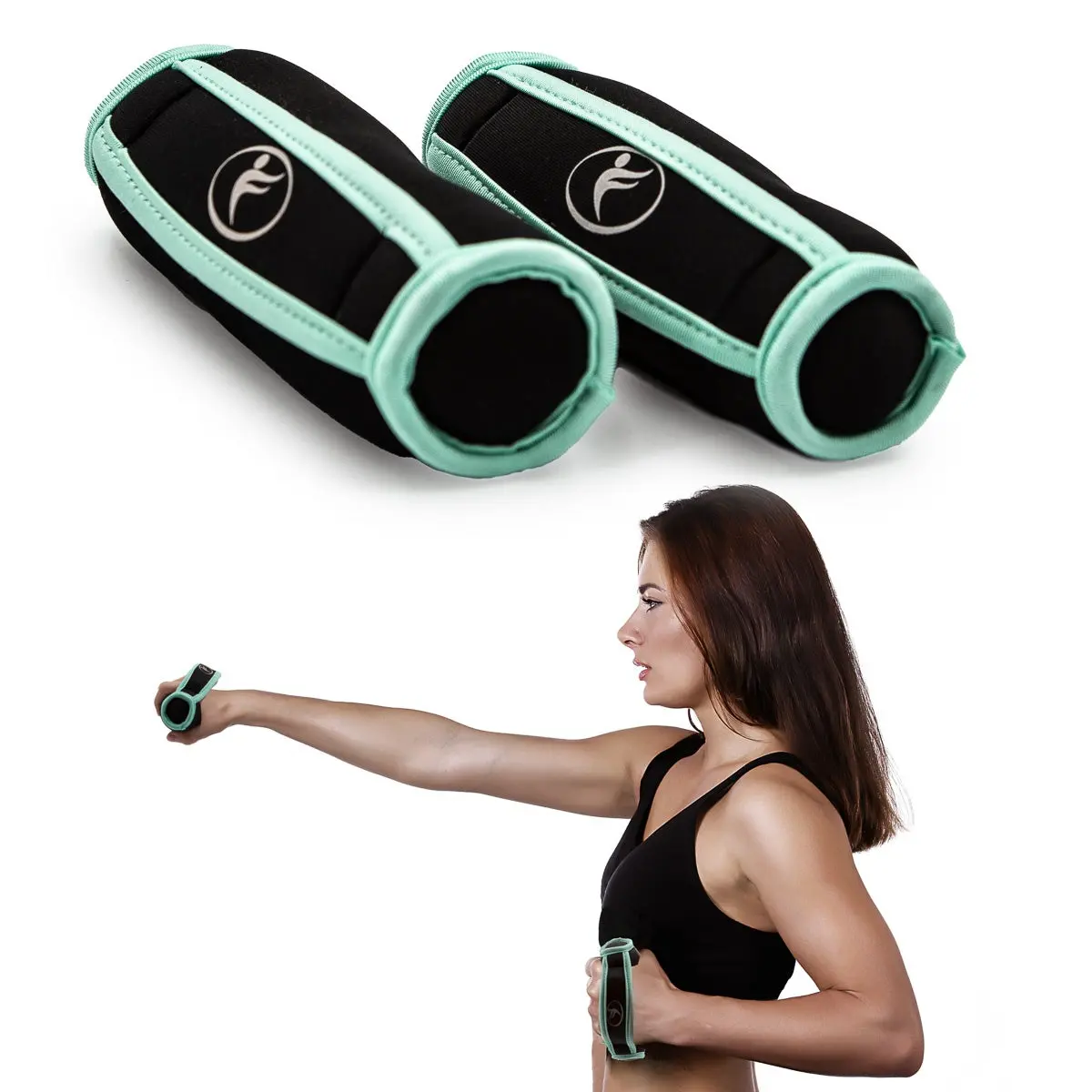 2Lb Walking Weights Soft Hand Grip Exercise 1