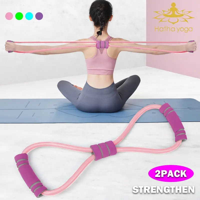 Yoga Rubber Loop Resistance Band 4