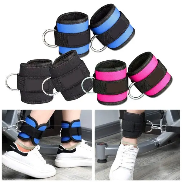 Weight Lifting Multi Cable Attachment Ankle Strap 1