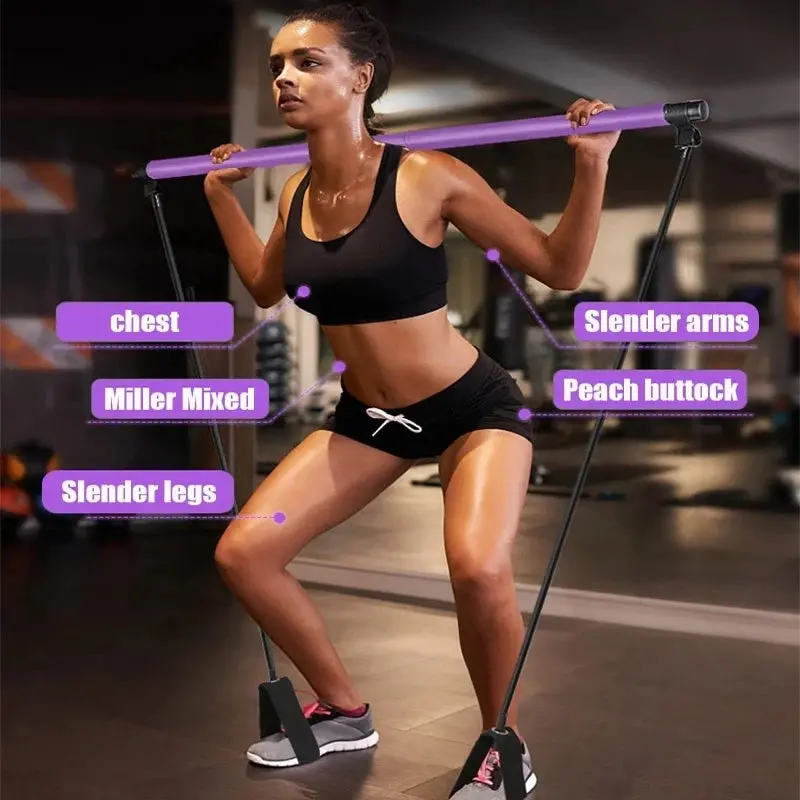 Yoga Workout Pilates Elastic Bands 1
