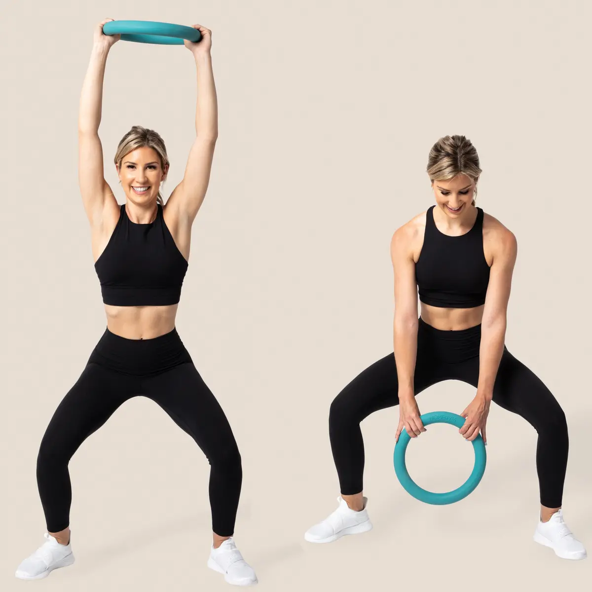 Weight Ring Resistance Training 10-Pound, 12" X 12" 1