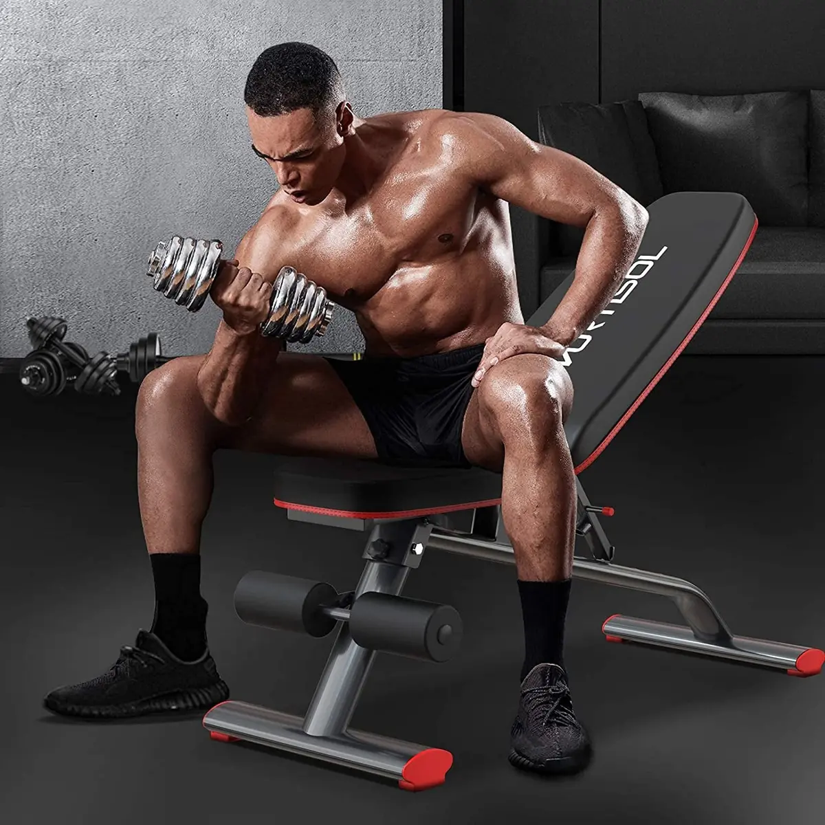 Weight Bench Strength Training Full Body Work Out 1