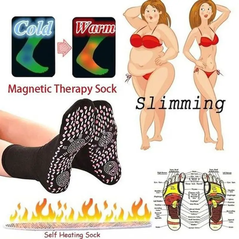 Self Heating Therapy Magnetic Socks 1