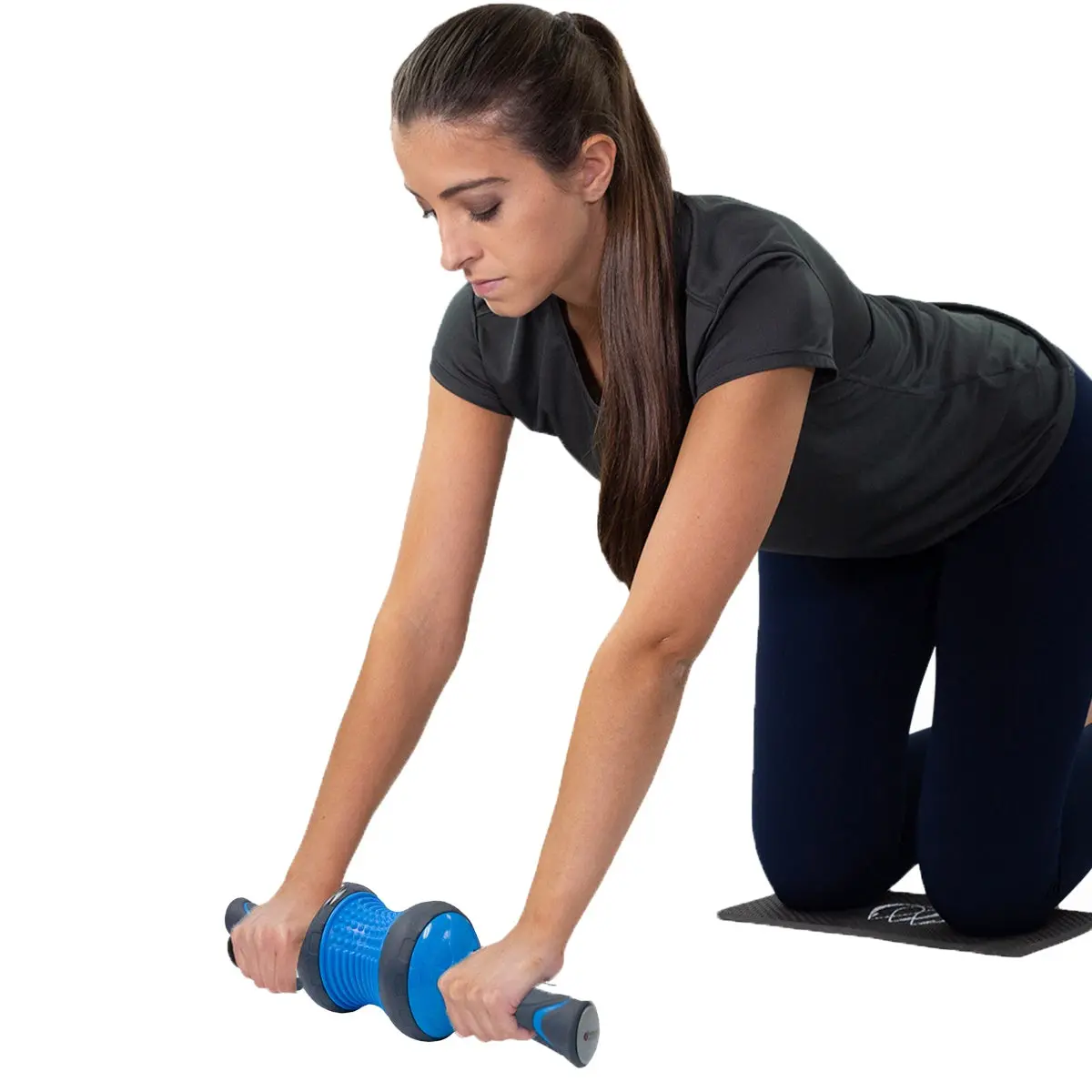 2-In-1 Ab Wheel Roller Massager Exerciser 1