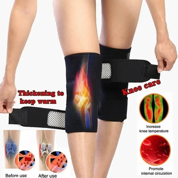 Self Heating Knee Pads Support  Massager 1