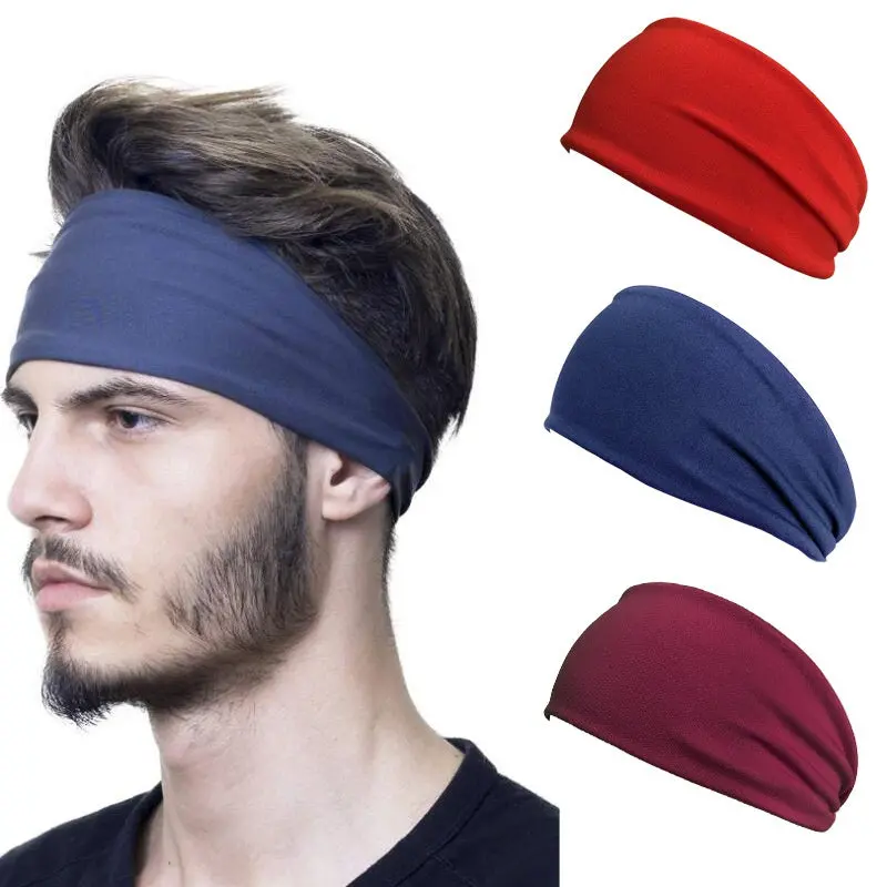 Sports Elastic Hair Sweat Headband 1
