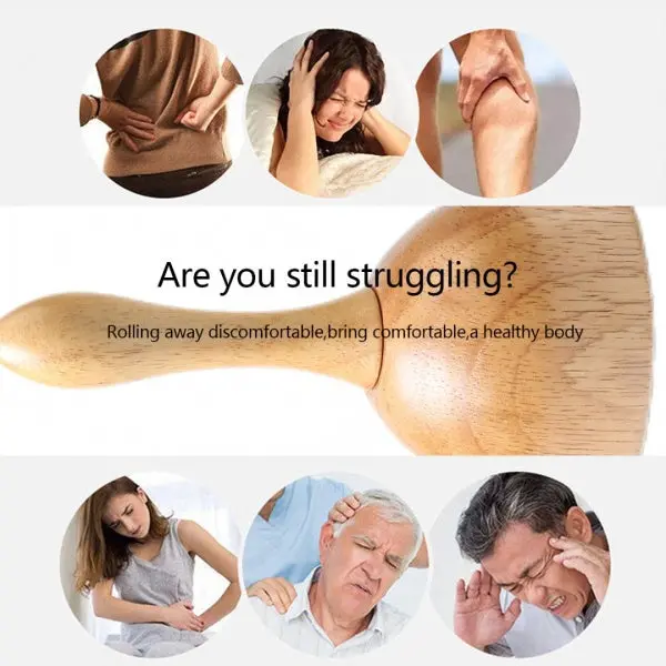 Wooden Cupping Therapy Massager Tool Handheld Cup 1