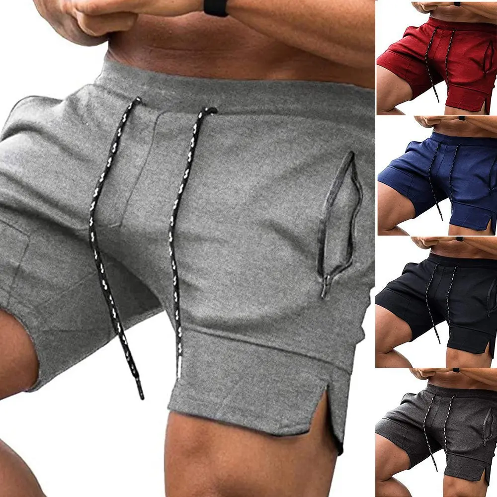 Men's Sports Running Fitness Drawstring  Shorts 4
