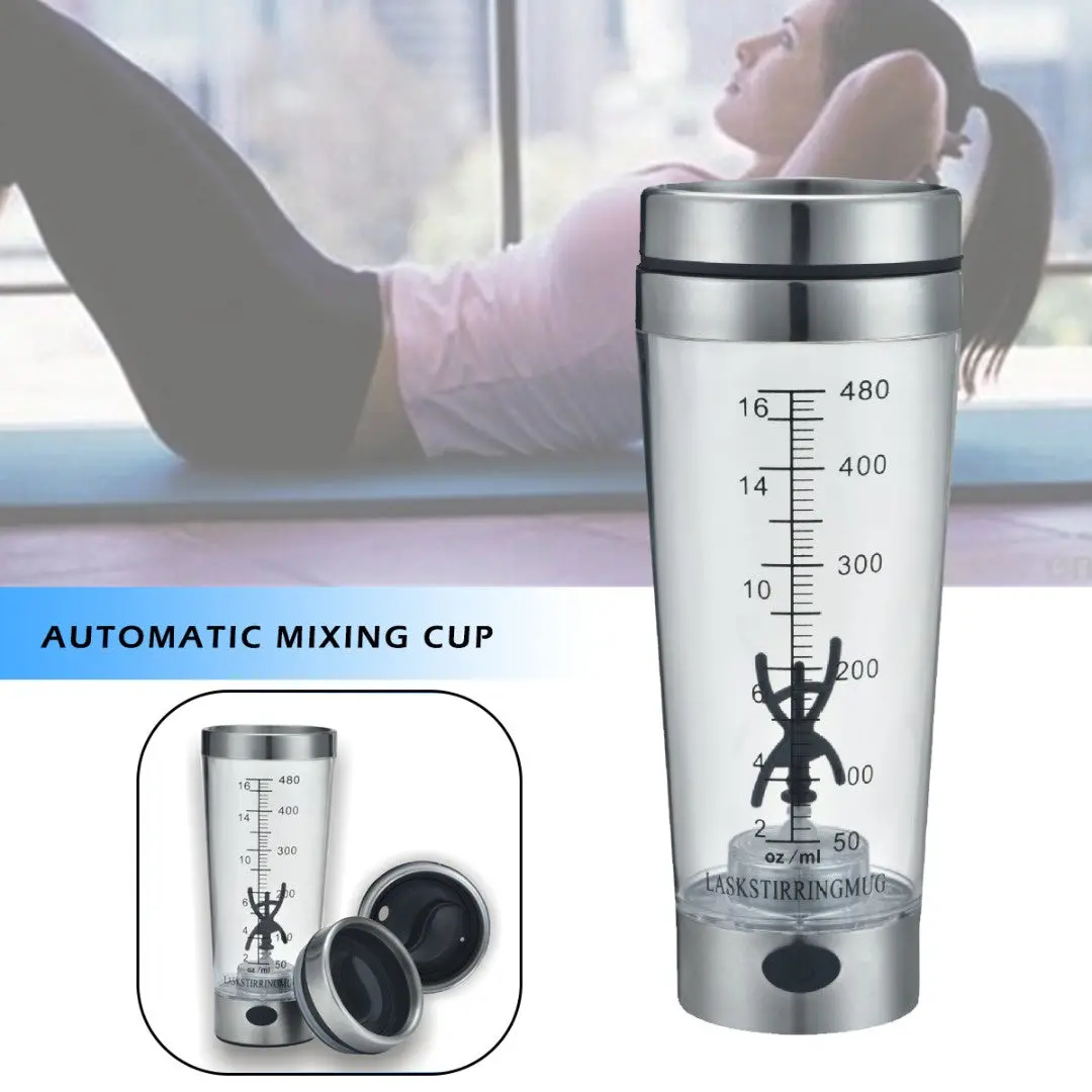 Electric Protein Shaker Bottle Blender Cup 1
