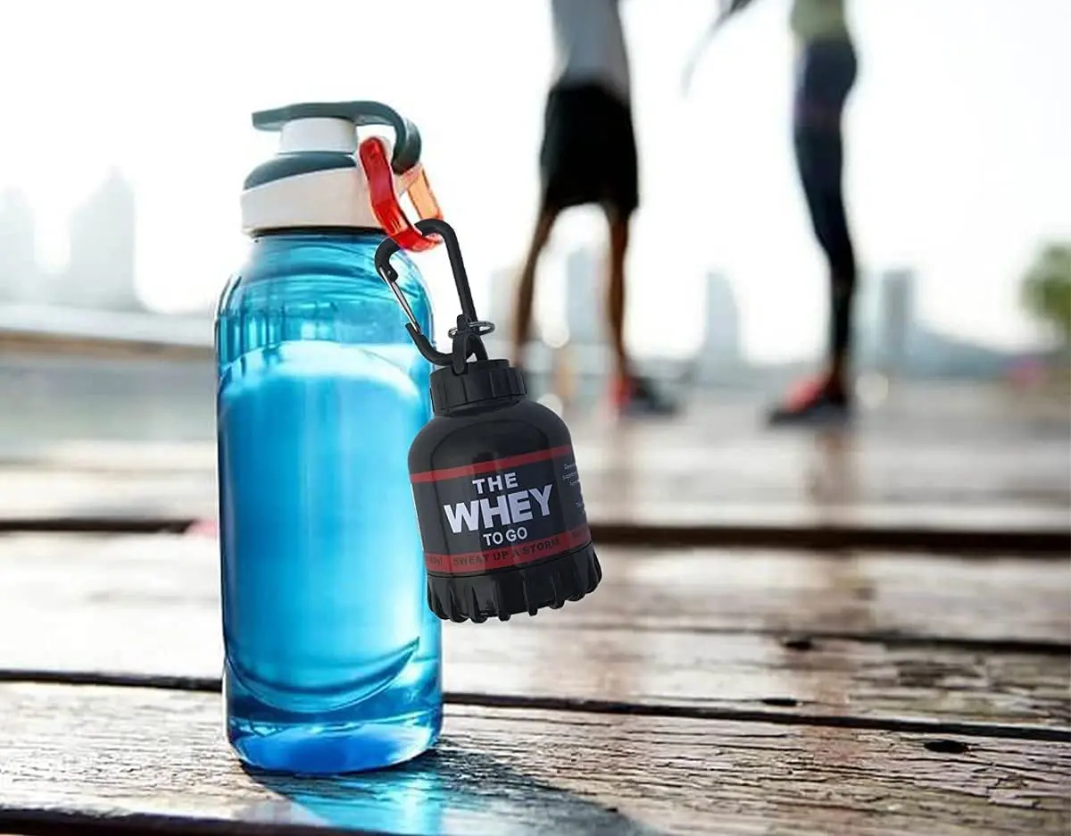 Portable Protein Powder & Supplement Powder Container 1