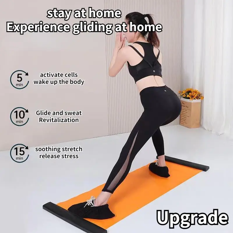 Sliding Mat: Sliding Board Speed Skating Leg Training Board 1
