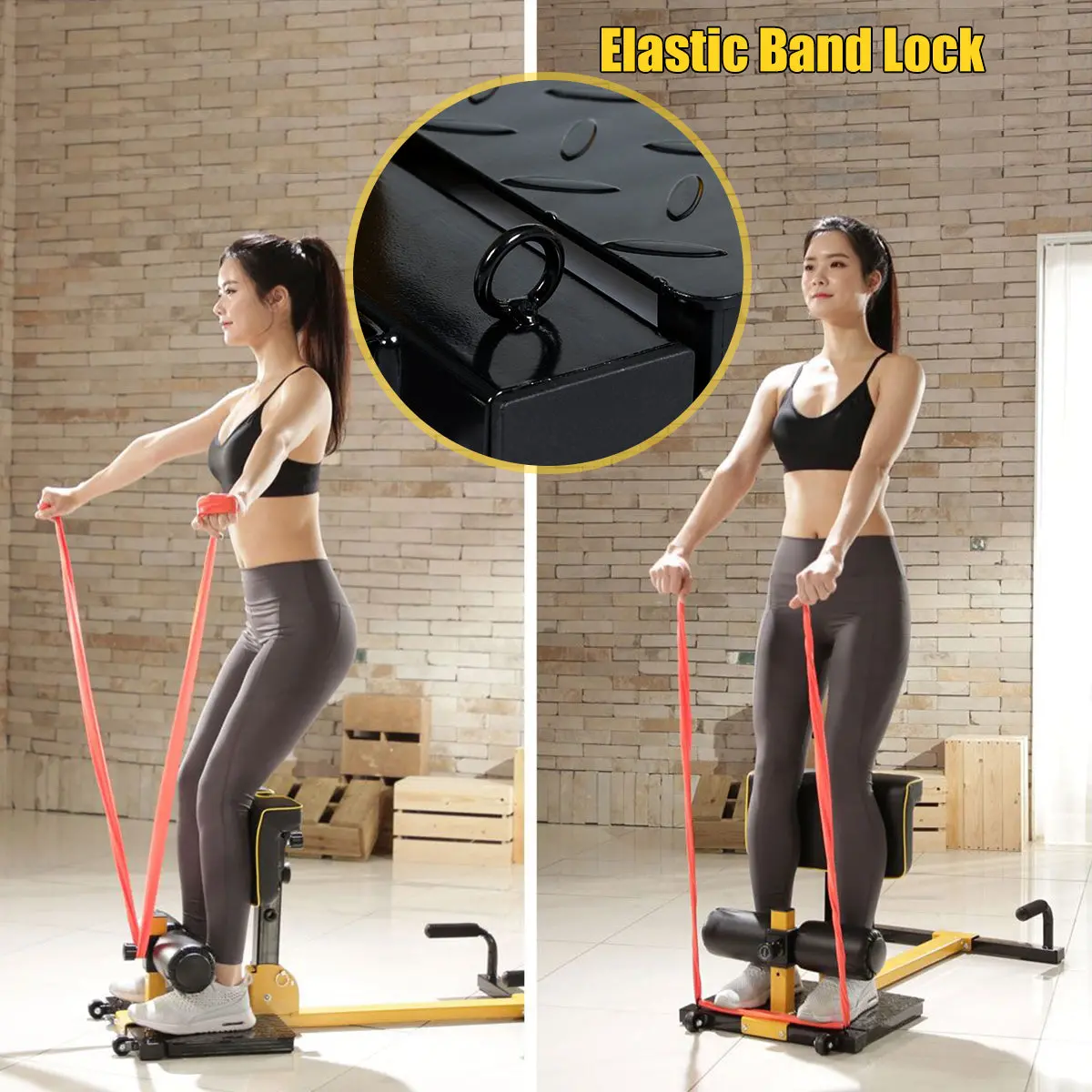 8-In-1 Multifunctional Squat Machine Deep Sissy Squat 1