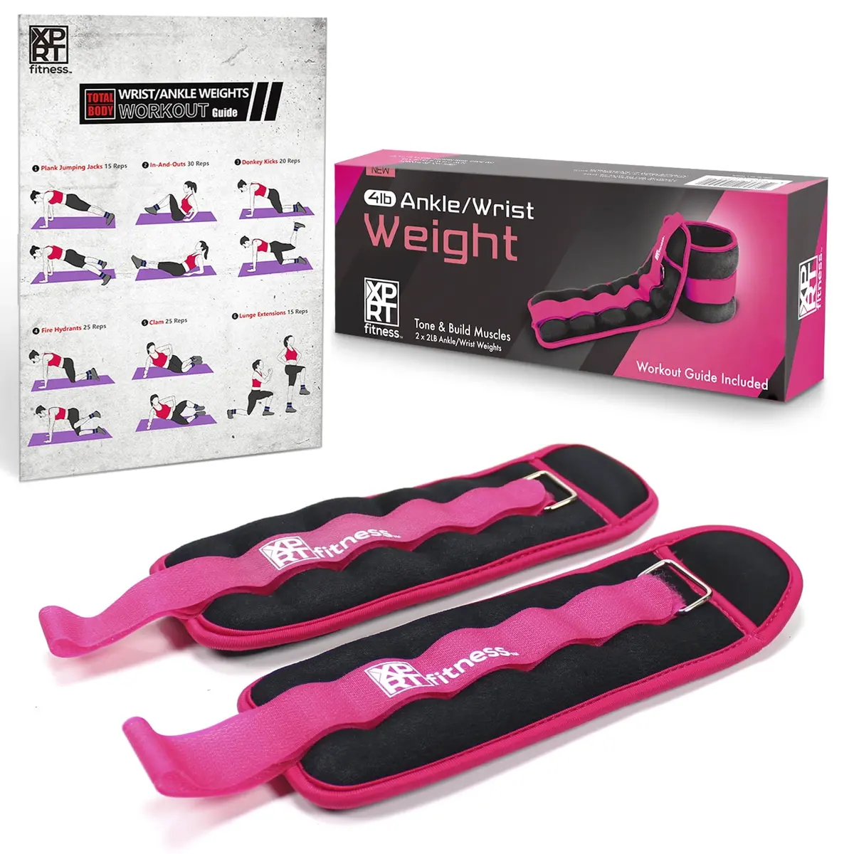 Ankle Weights For Women & Men 1 Lb. Pair 1