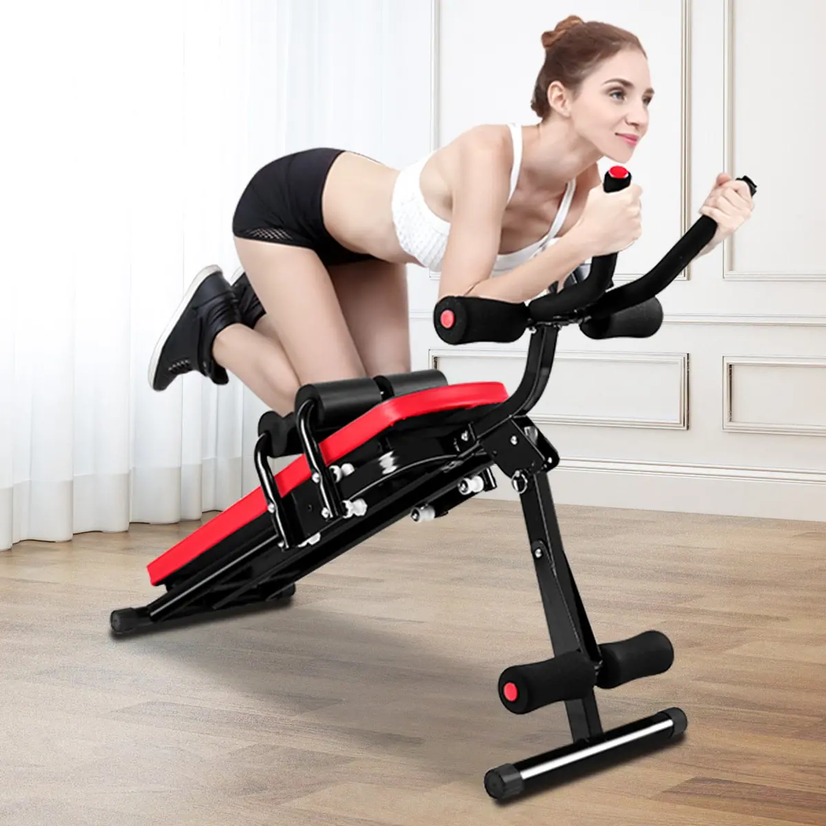 Abdominal Core Workout Machine Trainer Bench Equipment 1