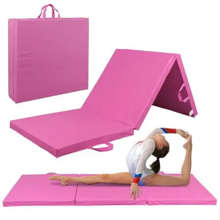 6 X 2' Folding Gym Mat Tri-Fold Aerobics Workout Floor Mat 2