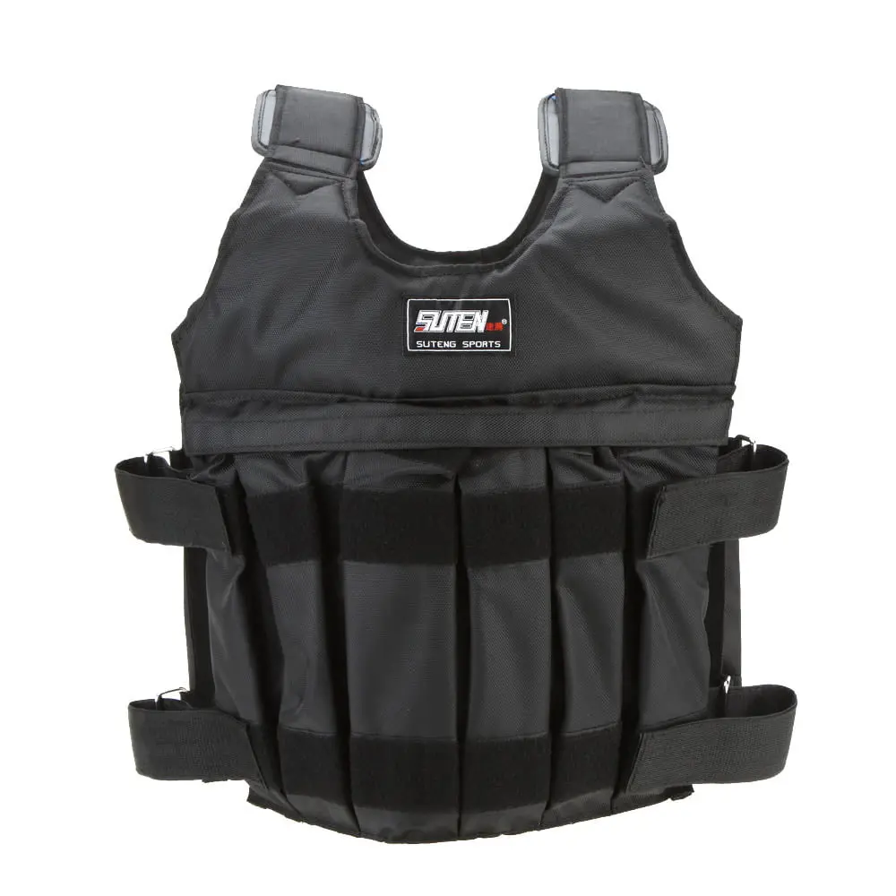 Adjustable Weighted Vest, Max Loading 110 Lb 1