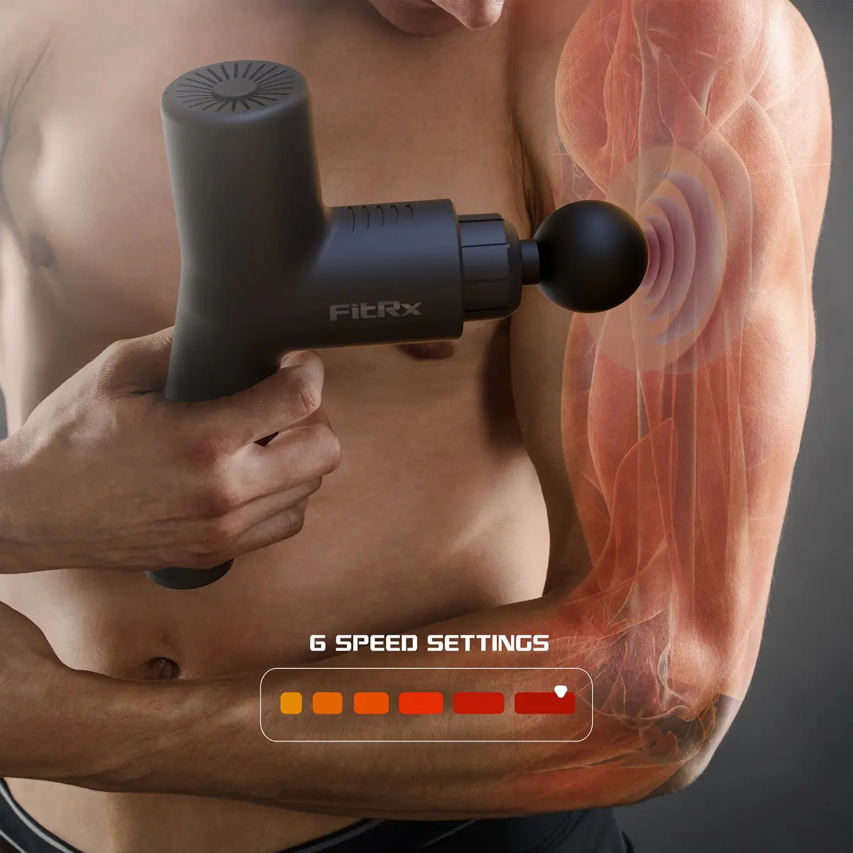 Muscle Massage Gun Handheld Deep Tissue Percussion Massager 1