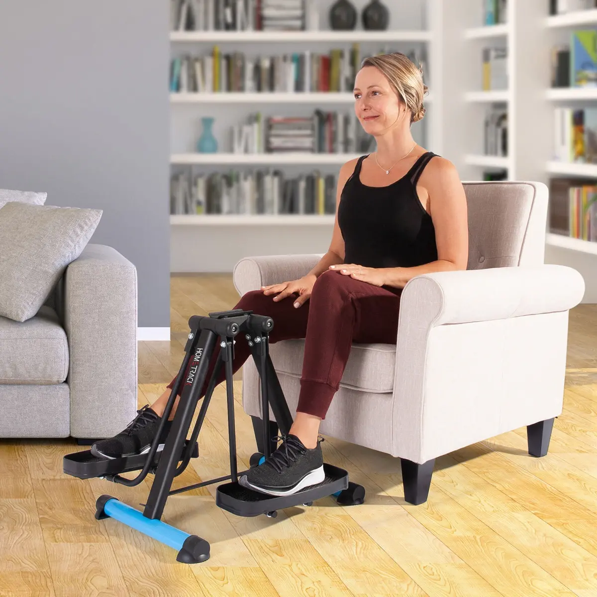 Hometrack Leg Exerciser, Black Blue 1