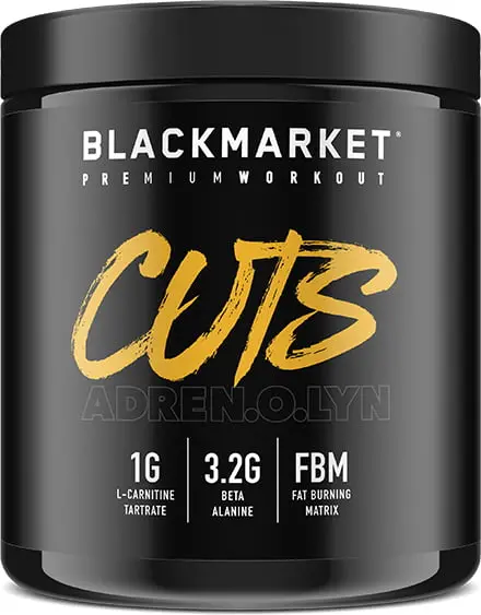 Blackmarket Labs Adrenolyn Cuts Pre-Workout (Watermelon - 30 Servings) 1
