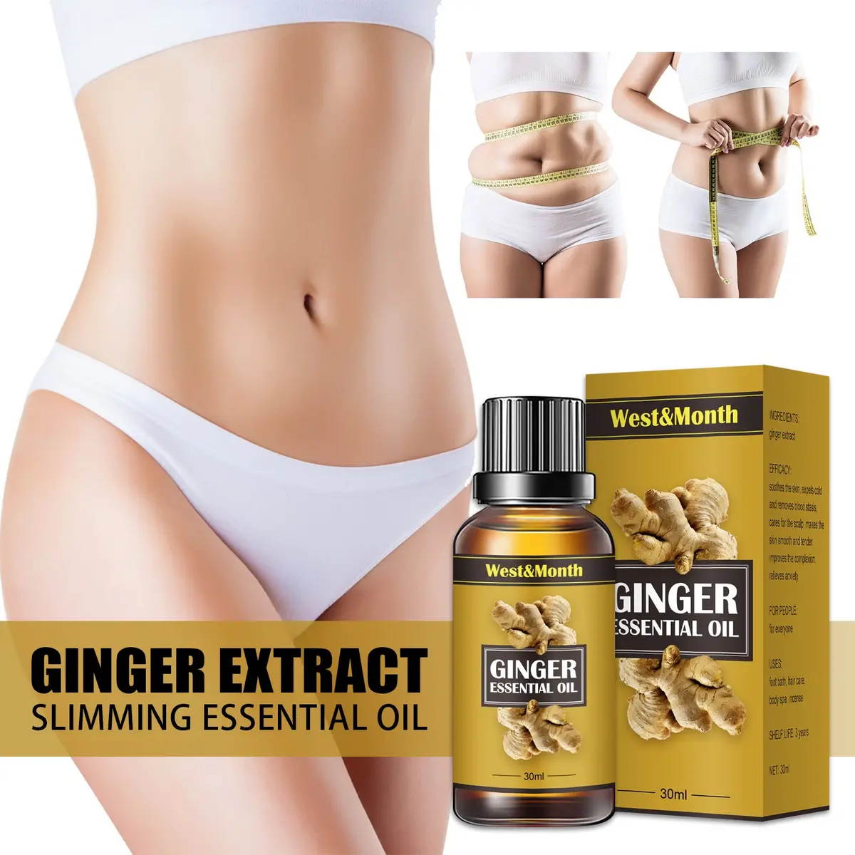 Moisturizing Skin Slimming Body Oil 1