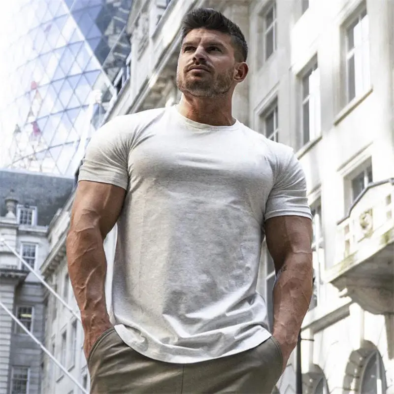 Men's Short Sleeve Workout Sports Clothes 1