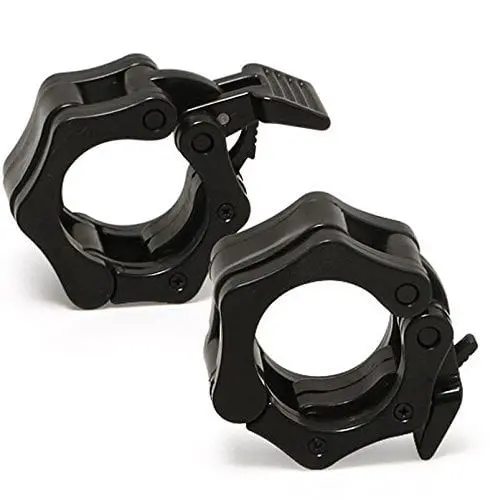 Non-Slip Barbell Clamp Collars For 2-Inch Diameter Size 1